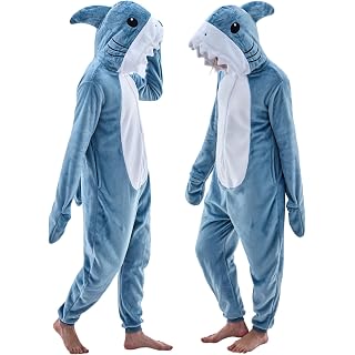 JUOLOET Unisex Adult Onesie Pajamas Animal One Piece Snug Fit Halloween Costume Cosplay for Women Men