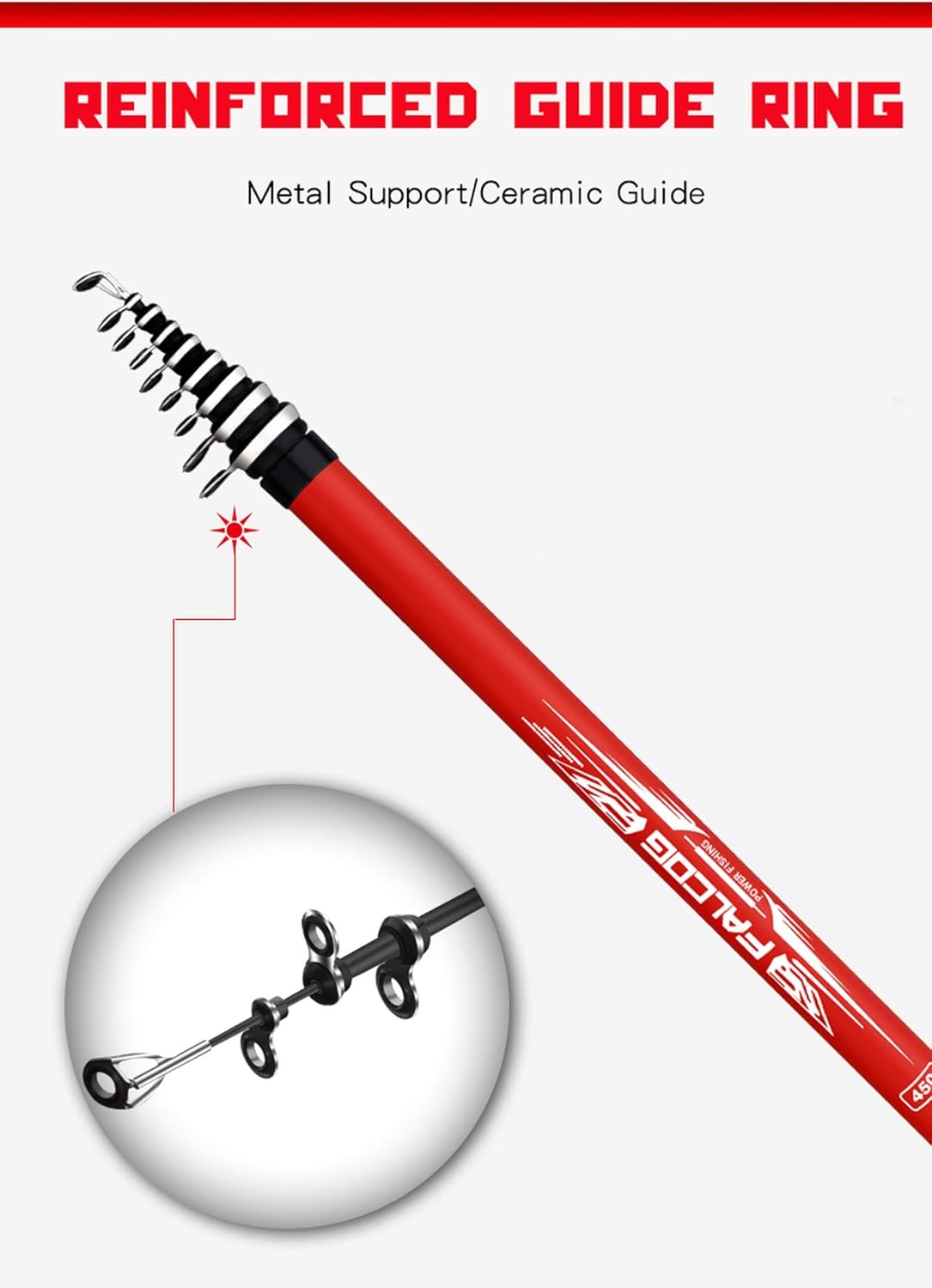 6m fishing pole Clearance