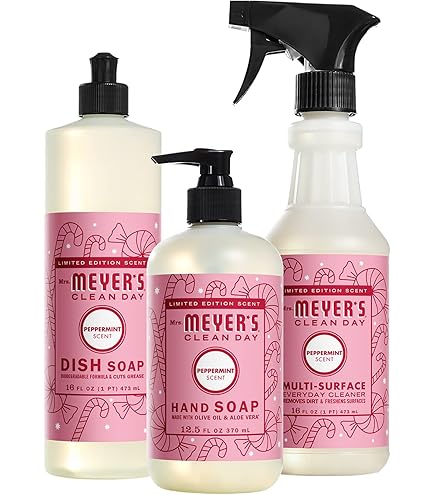 Mrs.Daisy♡常連様 6点おまとめ Amazon.com: Mrs. MEYER'S Kitchen Set, Dish Soap, Hand Soap, and
