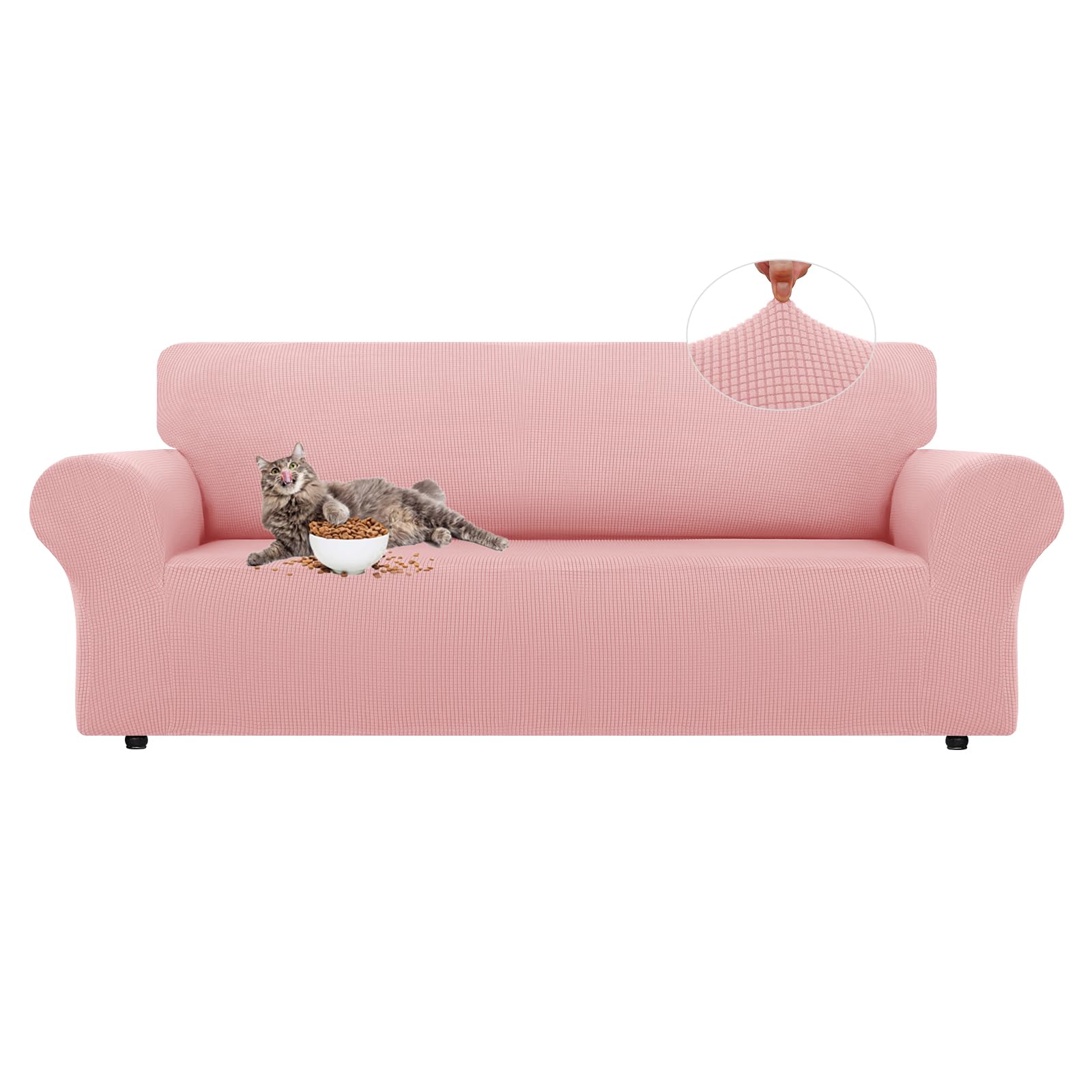 LURKA Stretch Sofa Slipcovers 1 Piece Couch Covers