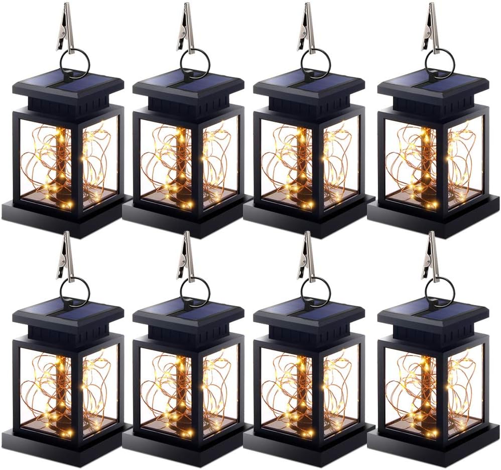 Solar Lantern Lights Outdoor 
