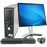Optiplex GX780 Small Form Factor - 400GB HDD, 4GB Ram, DVD-Rom, 17in LCD Monitor, Windows XP Professional (Renewed)