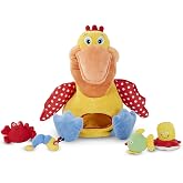 Melissa &amp; Doug K's Kids Hungry Pelican Soft Baby Educational Toy