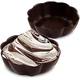 Lang's Chocolates Dark Chocolate Dessert Shell Bowls 12 piece Box