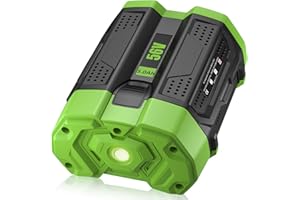 HOCHSTERN 5.0Ah Replacement for EGO 56V Battery Compatible with EGO 56 Volt Lithium-ion Battery BA1400T BA2800 BA2800T BA4200 BA4200T Compatible with EGO 56V Power Tools Lawn Mower Leaf Blower Chainsaw