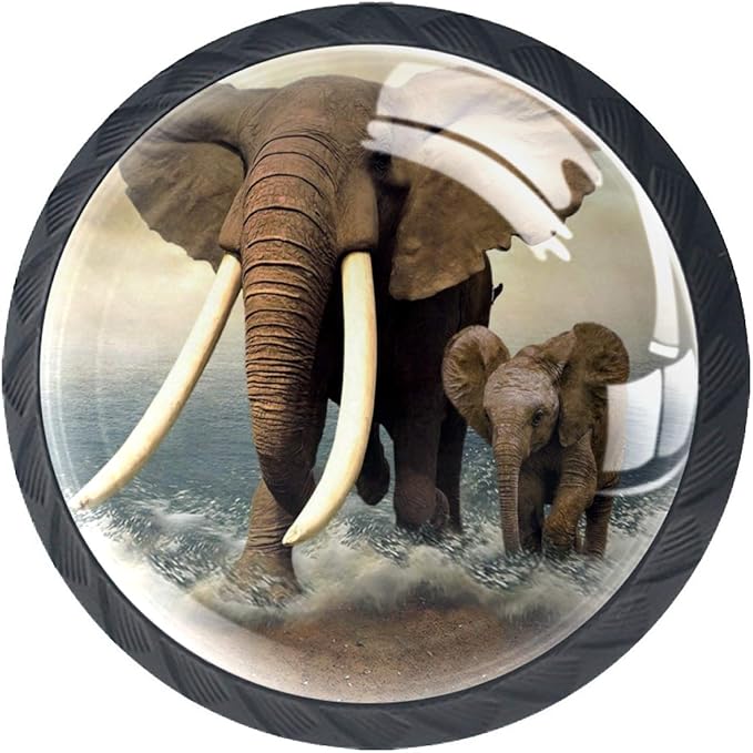 Gabinete perillas y tiradores Elefante de playa Tiradores de armario