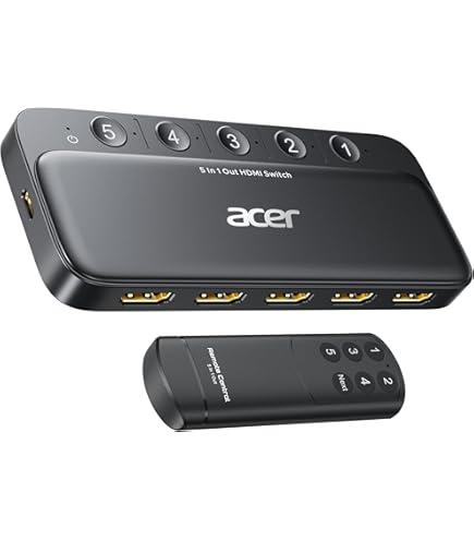 Blackbox VSW-HDMI4X1-4K 4K HDMI スイッチ Black Box VSW-HDMI2-4X1 Video Switch | Westward Sales