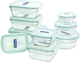 Glasslock Set de Contenedores de 18 piezas seguros para horno