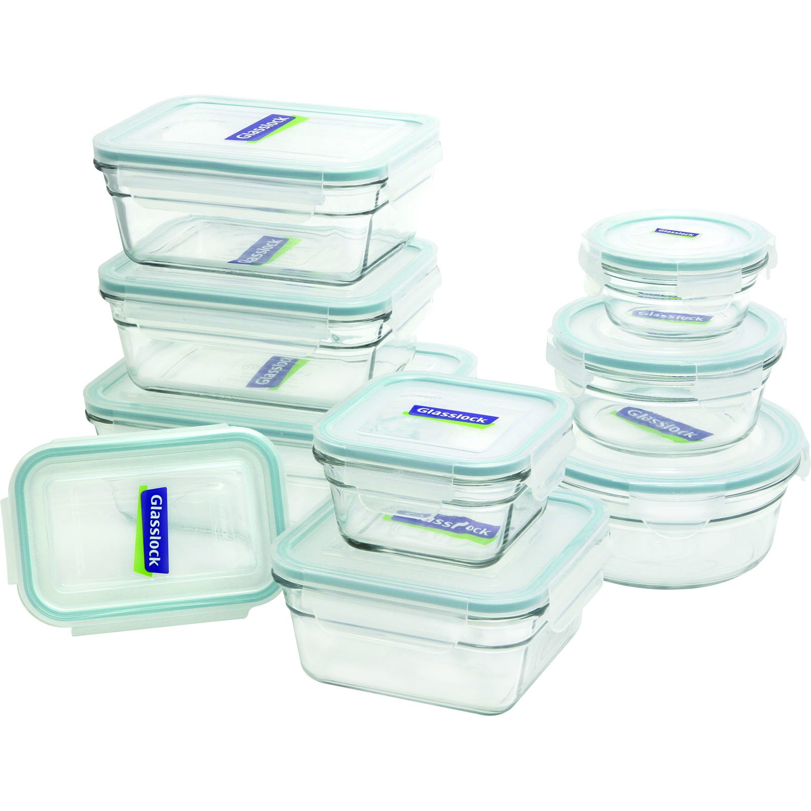 Glasslock 18Piece Assorted Oven Safe Container Set Buy Online in