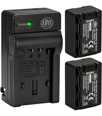 Amazon.com : Battery Pack for Panasonic HC-VX980 HC-VX980M HC