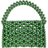 Abvokury YUSHINY Candy Color Acrylic Beaded Hollow Handbag Evening Clutch Triangle Bags for Wedding Party | Acrylic, Beaded, Hollow, for Wedding Party