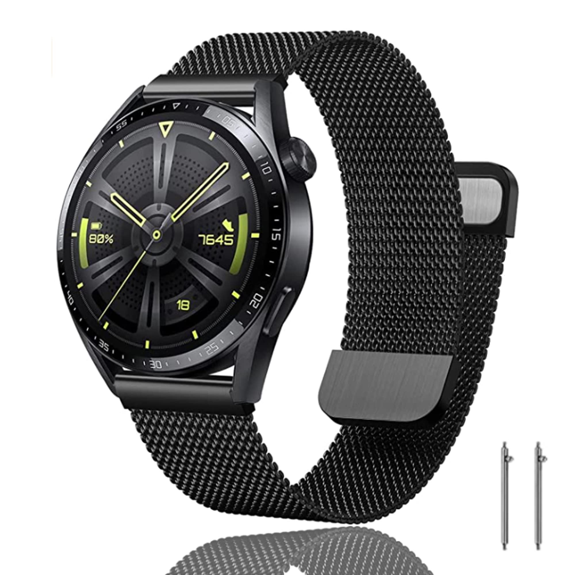 Keecuty Watch Band for Huawei Watch GT3 42mm /Watch GT2 42mm Loop Wristbands Strap Compatible with Huawei Watch 2 Sport/Honor Watch Magic 2 42mm/Forerunner 245/645/ Galaxy Watch 3 41mm/Active 2