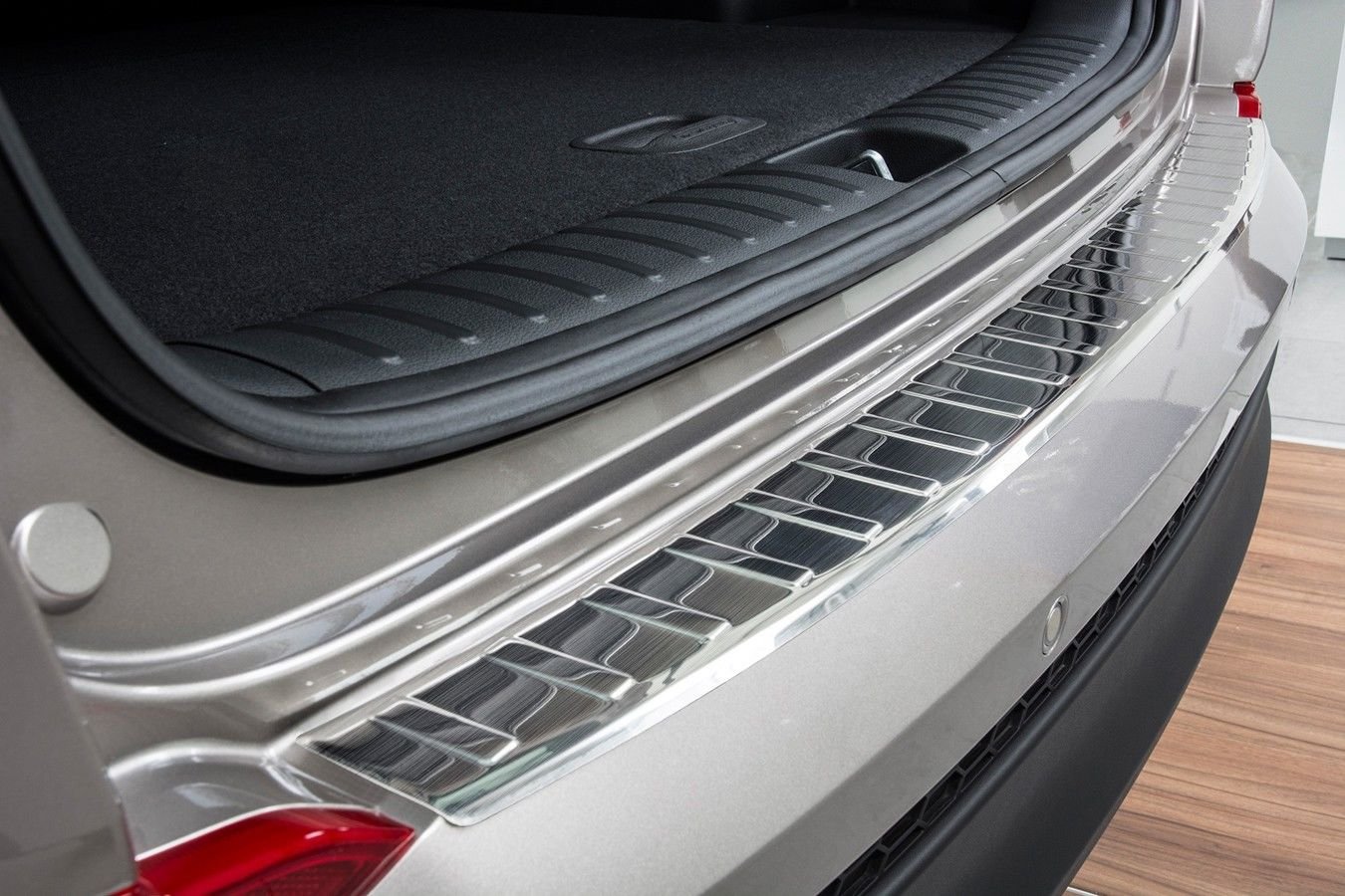 Motorfansclub Rear Bumper Sill Plate Guard Cover Trim For