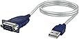 Sabrent USB 2.0 to Serial (9-Pin) DB-9 RS-232 Converter Cable, Prolific Chipset, Hexnuts, [Windows 10/8.1/8/7/VISTA/XP, Mac OS X 10.6 and Above] 2.5 Feet (CB-DB9P)