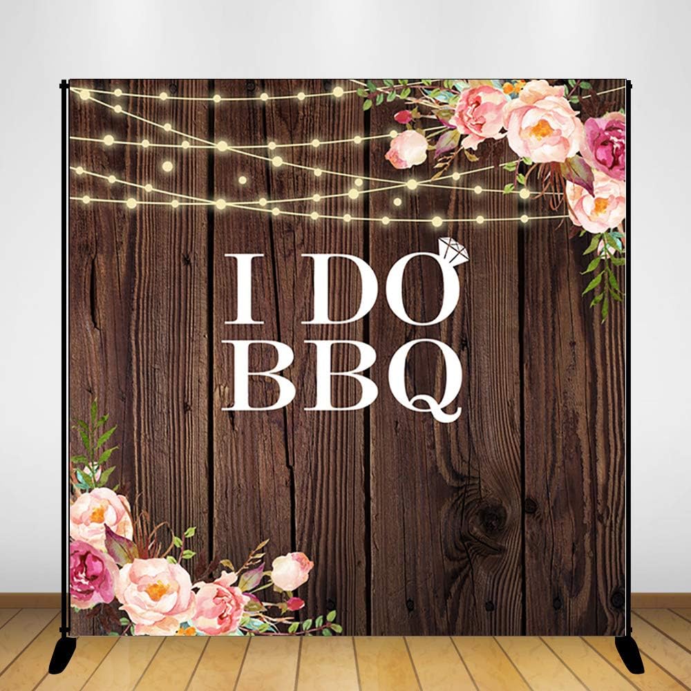 Mehofoto I Do Bbq Engagement Backdrop Couples Shower Amazon Co Uk
