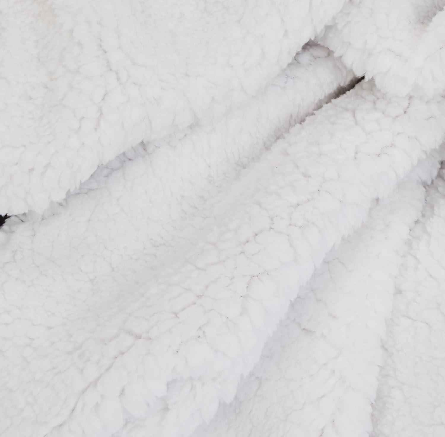 Basics Soft Micromink Sherpa Blanket - Throw, Navy Blue: Home & Kitchen