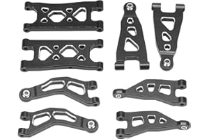 daitoku Front & Rear and Upper & Lower Swing Arms Aluminum Alloy Upgrade Parts for 1/16 ARRMA Mojave GROM