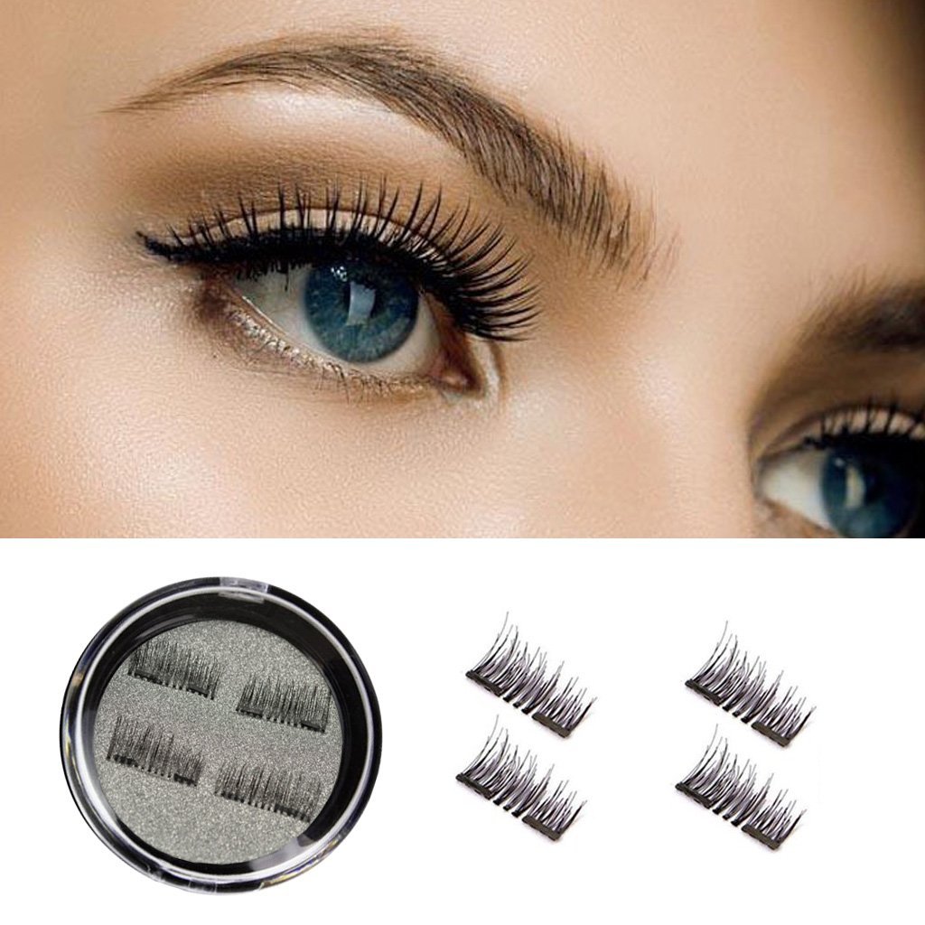 3D Mink Magnetic Eyelashes Magnetic False Eyelashes Strip