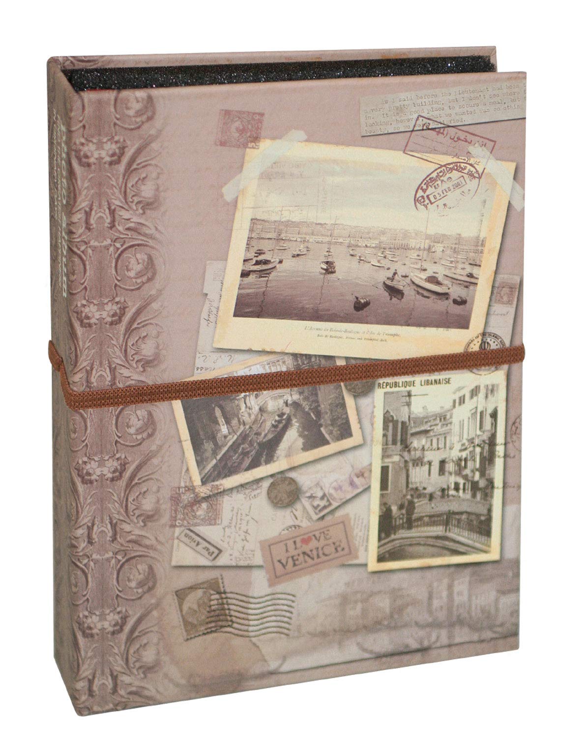 Ursus 40850002 Venice Photo Album in Leporellos Style for Self-Decorating with Stickers and Photo Corners One Size Multi-Coloured