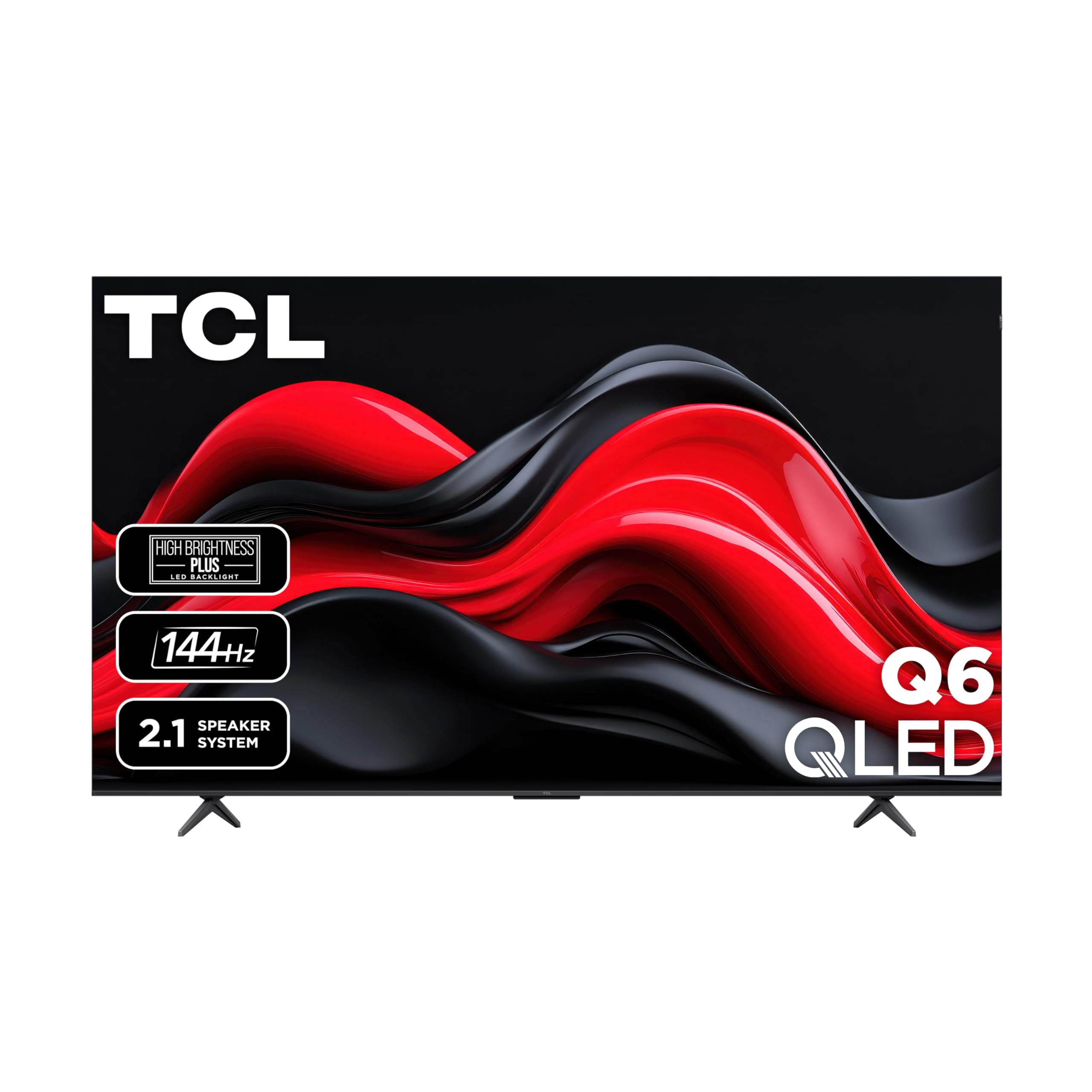 Photo 1 of ***PARTS ONLY***TCL 85-Inch Q65 QLED 4K UHD Smart TV with Google TV (85Q651G, 2024 Model) Dolby Vision, Dolby Atmos, HDR Pro+, Game Accelerator Enhanced Gaming, Voice Remote, Works with Alexa, Streaming Television