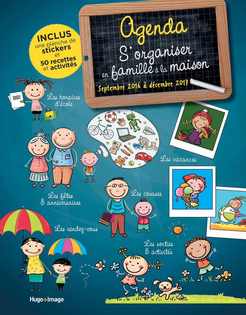 Agenda Sorganiser En Famille à La Maison Septembre 2016 à - 