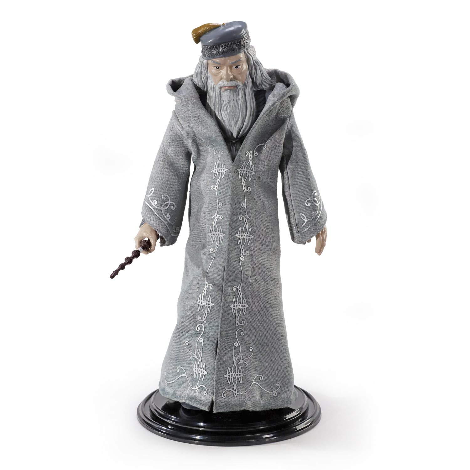 BendyFigs The Noble Collection Harry Potter Albus Dumbledore - 7.5in (19cm) Noble Toys HP Bendable Figure Posable Collectible Doll Figures With Stand Multicolor, NN7368