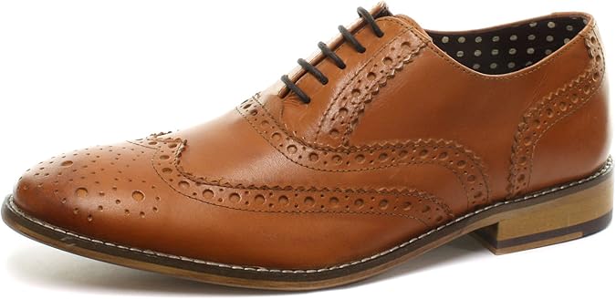 boys tan brogues