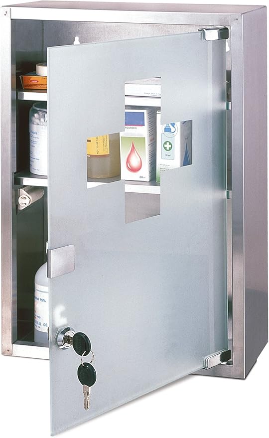 axentia First Aid First Aid Wall Mounted Medicine