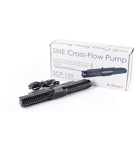 Amazon.com : Jebao CP-150 Cross Flow Reef Water Pump, 6000