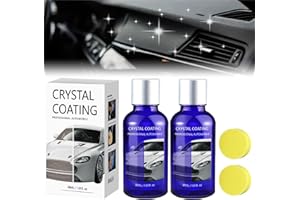 EHAUTO Plastic Parts Refurbish Agent, 2024 New Crystal Coating for Car Plastic Parts, Plastic Coating Trim Restore for Car Interior Plastic Parts Refurbishment Plastic Parts Crystal Coating 30ML(2PCS)
