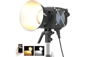 ZHIYUN MOLUS B500 500W COB LED Video Light 2700K-6500K CRI 95+ TLCI 97+ 76400 Lux/1M App Control 13 Scene Effects Bowens Moun