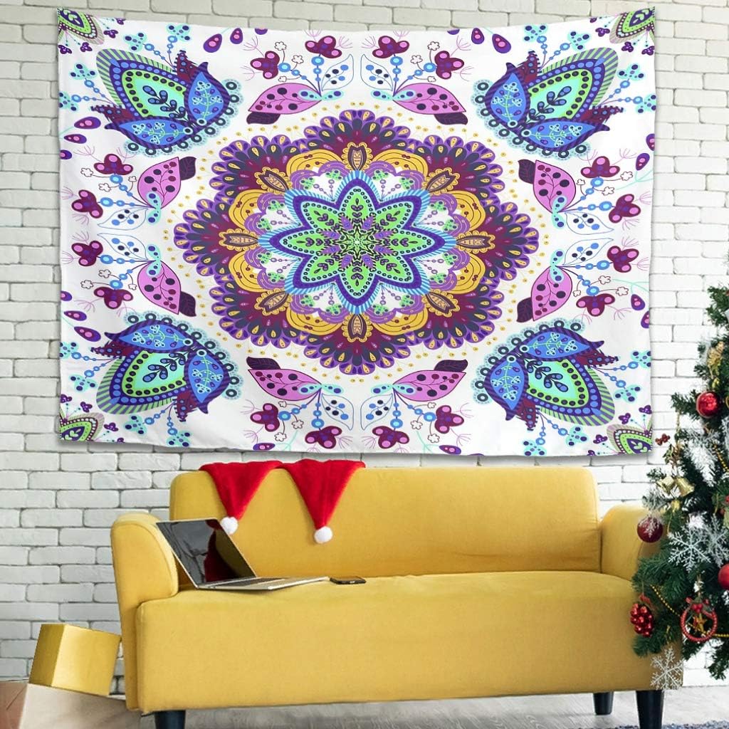 Peceeta Mandala Flower Wall Hanging Tapestries