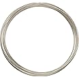 The Beadsmith Plated Memory Wire - 2.5” Diameter - 12 Coils Each - Silver Color - Stainless Steel - Create Multi-Strand DIY Bracelet and Bangle Jewelry