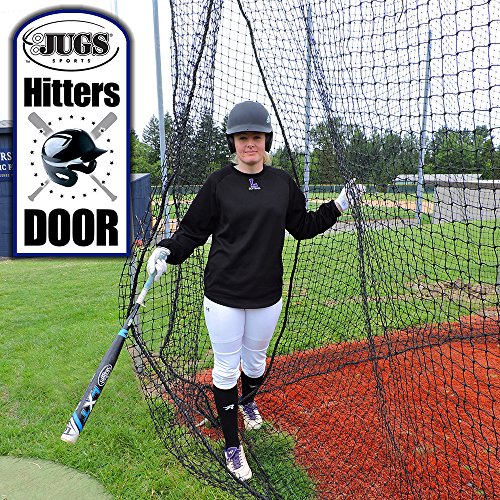 image for JUGS Batting Cage Nets – #60 Twisted Knotted Black Polyethylene, Dar