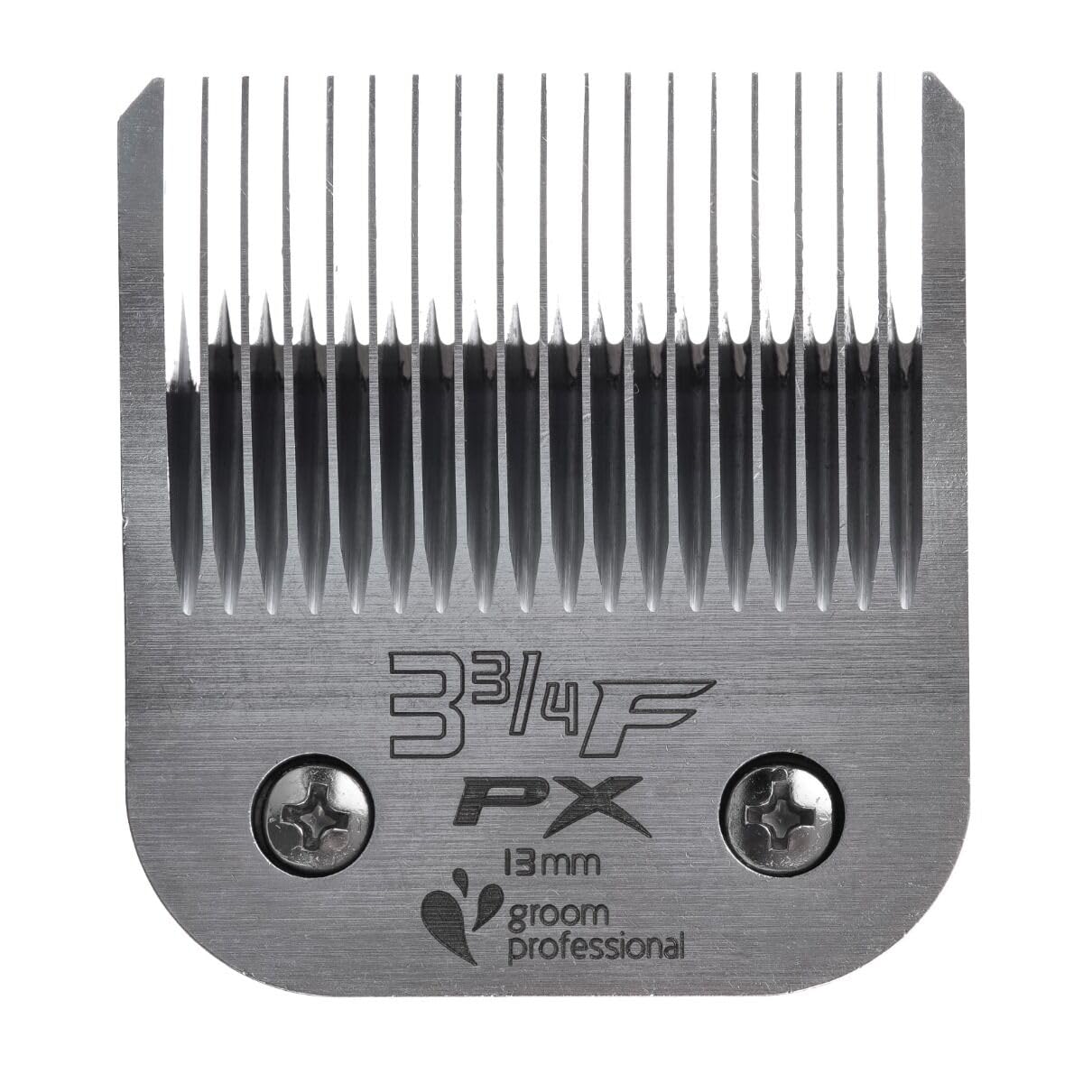 GROOM PROFESSIONAL Pro X Clipper Blade for Dog Grooming - Detachable Clipper Blade - Hardened Steel - Excellent Resistance to Wear & Excellent Cutting Performance - Replacement Blade - 3 3/4F