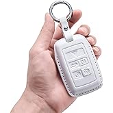 BFDDPPM Smart Key Fob Case Cover Compatible with Land Rover Discovery, Range Rover, Defender ,Jaguar 2018-2024