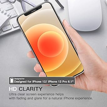 Amazon Com Glass Screen Protector For Iphone 12 Iphone 12 Pro 6 1 Inch 3 Pack 9h Tempered Glass Film Hd Clear Bubble Free Anti Scratch For Iphone 12 Pro 5g Screen Protector Work Most Case Amazon Com Glass Screen Protector For Iphone 12 Iphone 12 Pro 6 1 Inch 3 Pack 9h Tempered Glass Film Hd Clear Bubble Free Anti Scratch For Iphone 12 Pro 5g Screen Protector Work Most Case