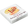 Silver Buffalo Gilmore Girls ‘Luke’s Diner’ Table Glass Coaster Set of 4