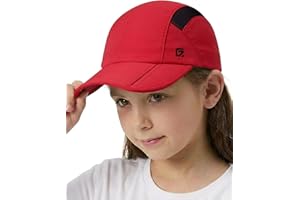 GADIEMKENSD Kids Hat, Foldable Toddler Baseball Cap, UPF50+ Sun Protection, Lightweight and Breathable, Quick Drying