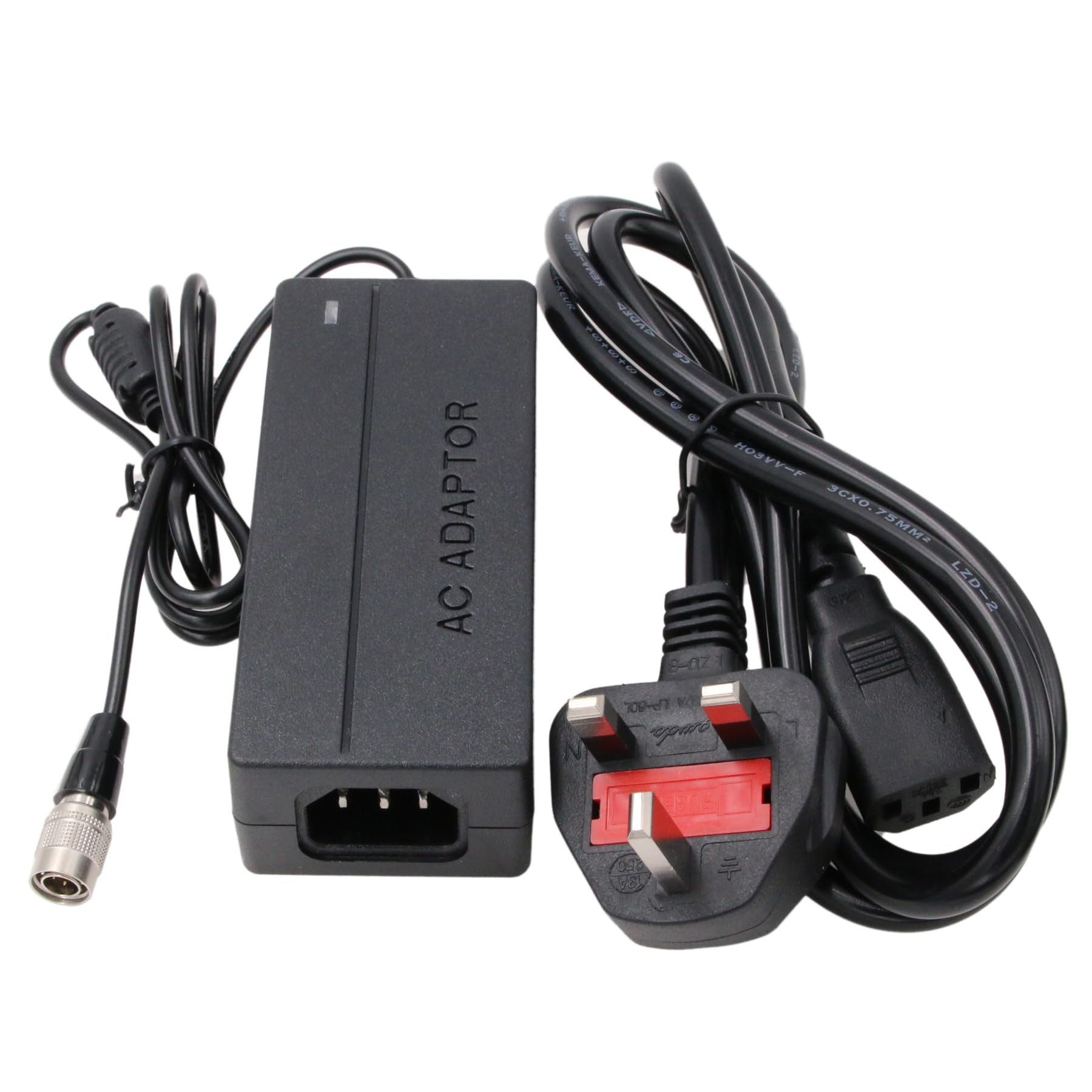 Hirose 4 Pin AC DC Power Supply Adapter for Sound Devices 702T 688 552 Zoom F4 F8 Recorder ZAXCOM MixPre Series