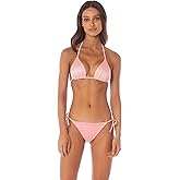 Maaji 3195 Sliding Triangle Top Women Swimwear Bright Pink