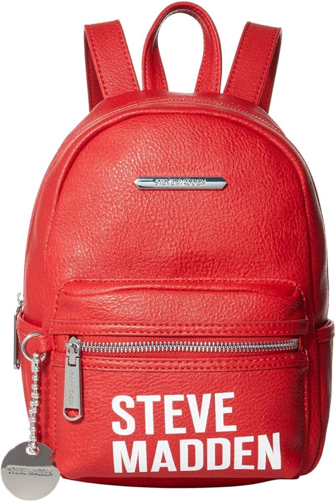 red steve madden backpack