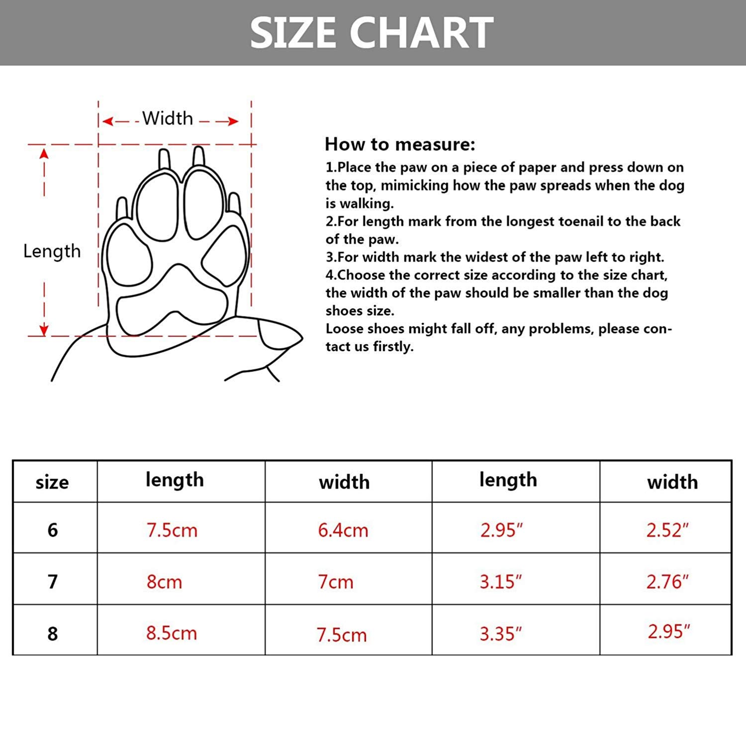 PROPLUMS Dog Boots Waterproof Shoes with Reflective Tape and Wear-Resisting Soles Black Grid Design for Small Medium Large Dogs 4 pcs (Size 8: 3.3\