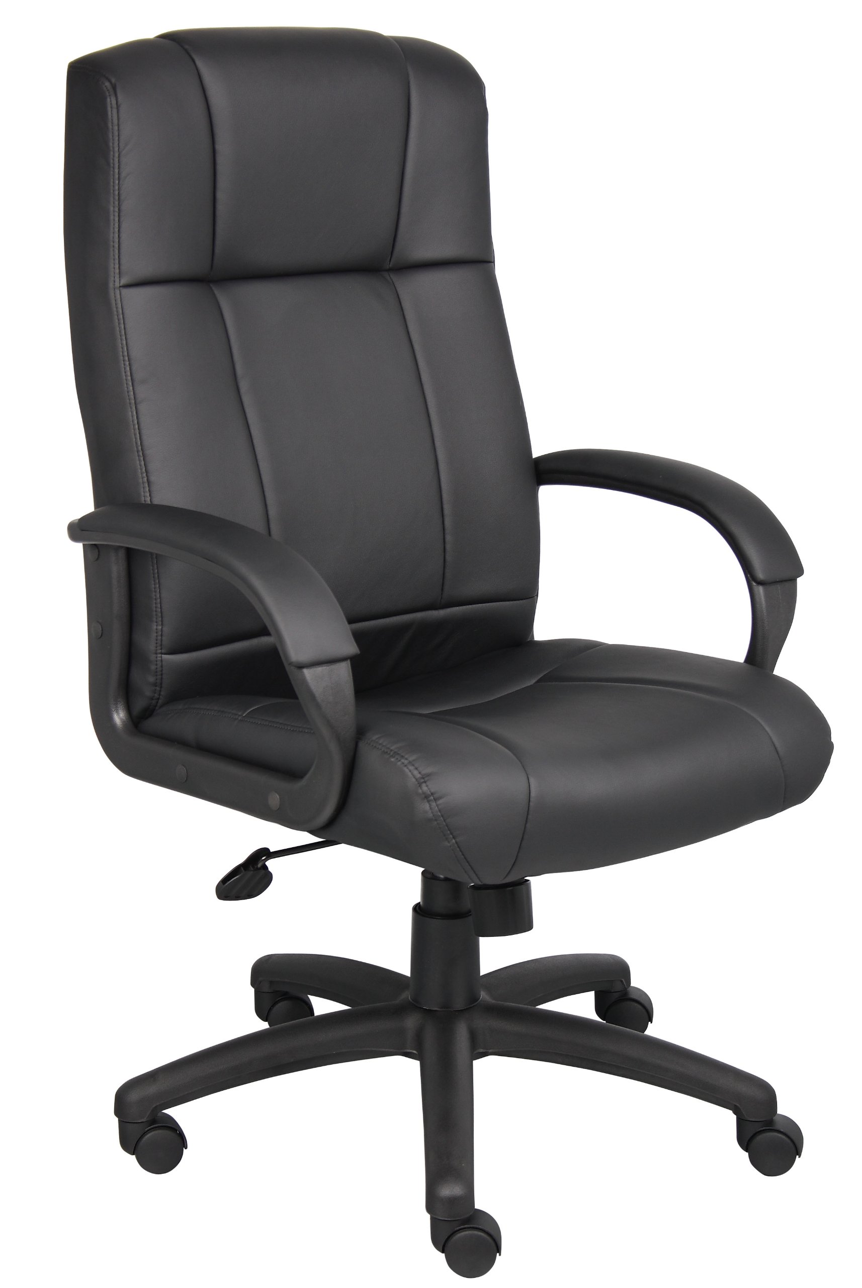 Photo 1 of   ** REFERENCE PHOTO**Boss Office Products Caressoft Executive High Back Chair in Black