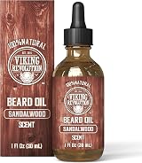 Viking Revolution Beard Oil Sandalwood 30 ml Argan Jojoba All Natural
