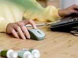 Trust Yvi+ Silent Wireless Mouse Green 800 1600 DPI Ambidextrous view 9