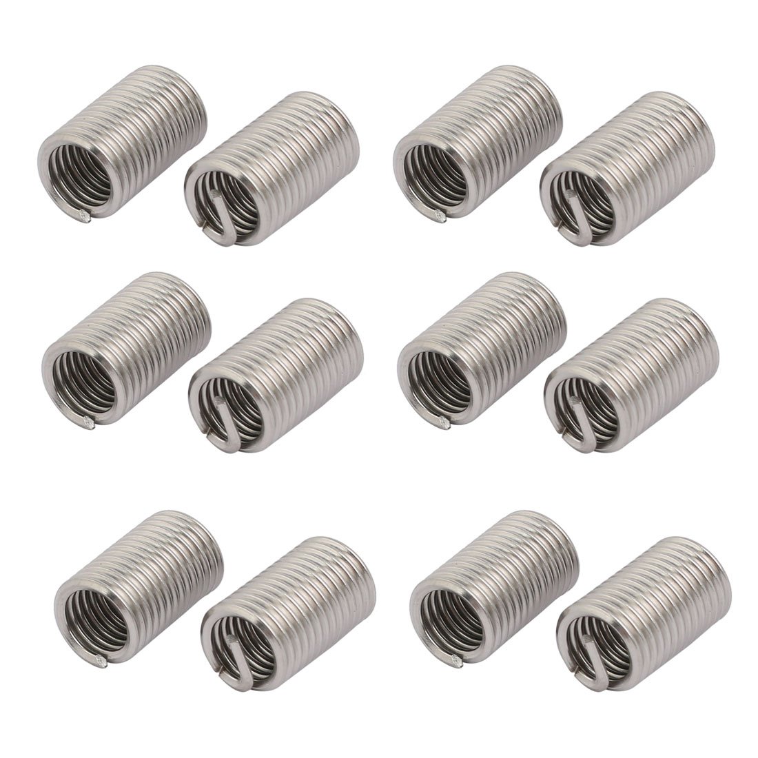sourcingmap 3/8-16x1.125 304 Stainless Steel Helical Coil Wire Thread Insert 12pcs