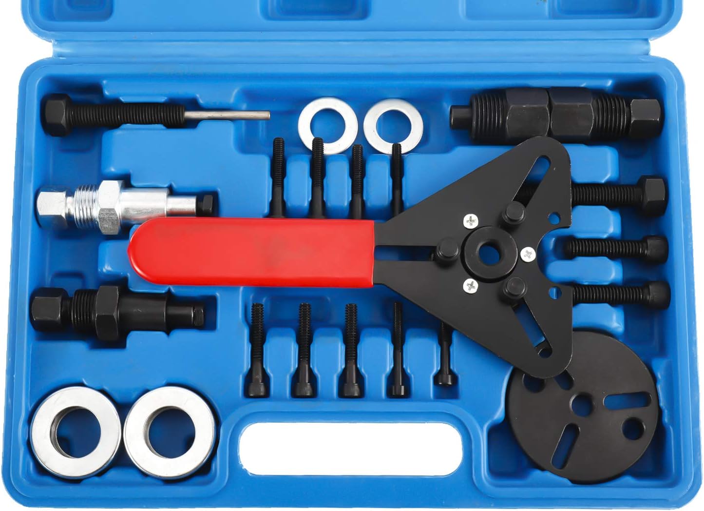 BTSHUB 21pc A/C Clutch Removal & Installation Kit Air Conditioner Clutch Holding