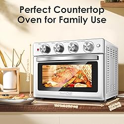 Geek Chef Air Fryer Toaster Oven, 7-In-1 Toaster