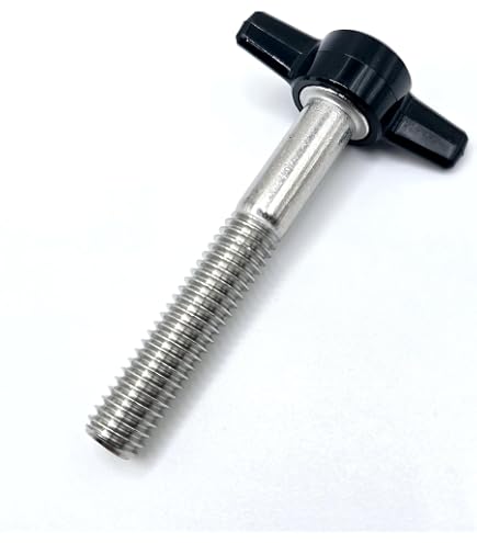 thumbnail image 2 of 6 X 1\" Thub Screws With Wing Knob - Thubscrews Thub Screw... 2 of 12